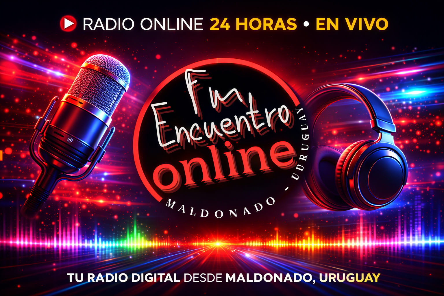 PORTADA RADIO ONLINE FACCEBOK Y PAGINA WEB